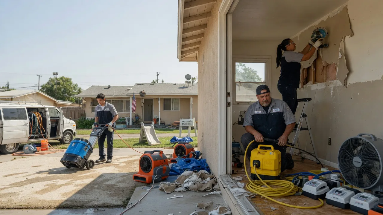 Water Damage Restoration in Paramount, CA near me